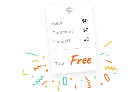 View, comment and handoff for free